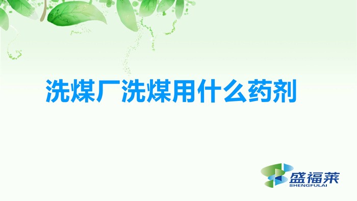 洗煤廠洗煤用什么藥劑(洗煤要用到哪些藥劑)
